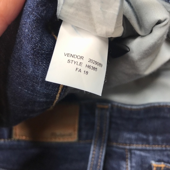 Madewell Curvy High-Rise Plus Size Skinny Jeans - Picture 6 of 7